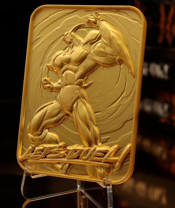 Yu-Gi-Oh GX - Elemental Hero Neos 24k Gold Plated Ingot