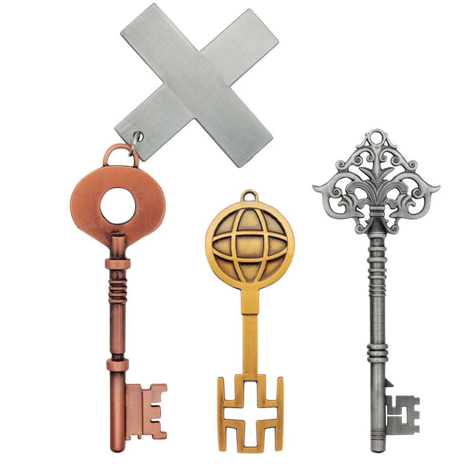 Silent Hill 2 - Metal Replica Keys Set of 3