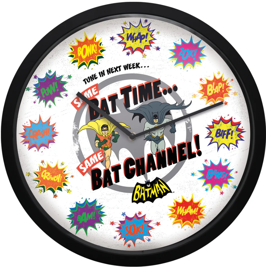 Batman - Bat Time Wall Clock