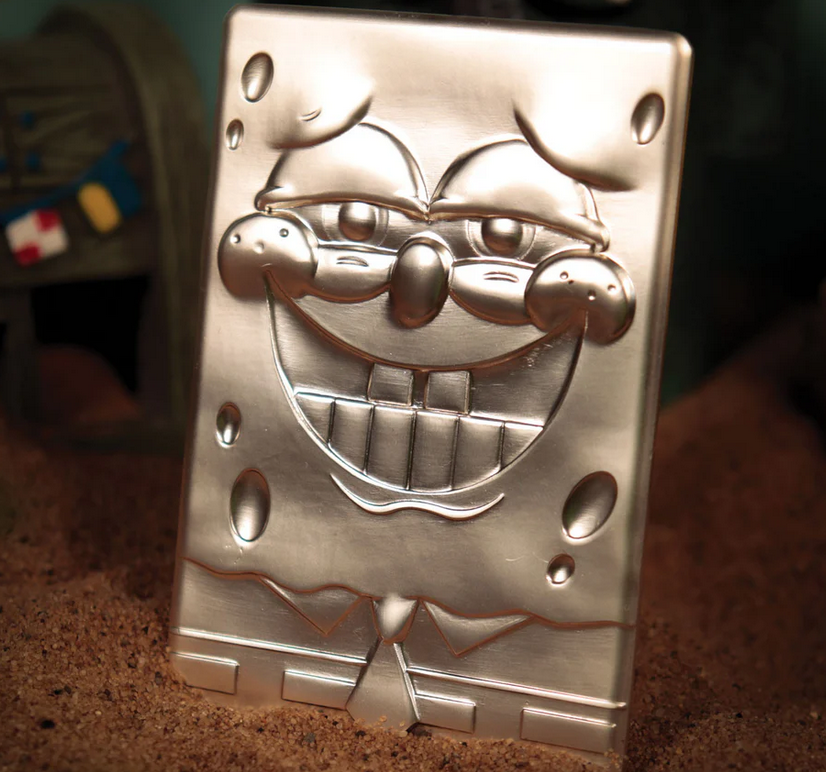 Spongebob Squarepants - .999 Plated Ingot