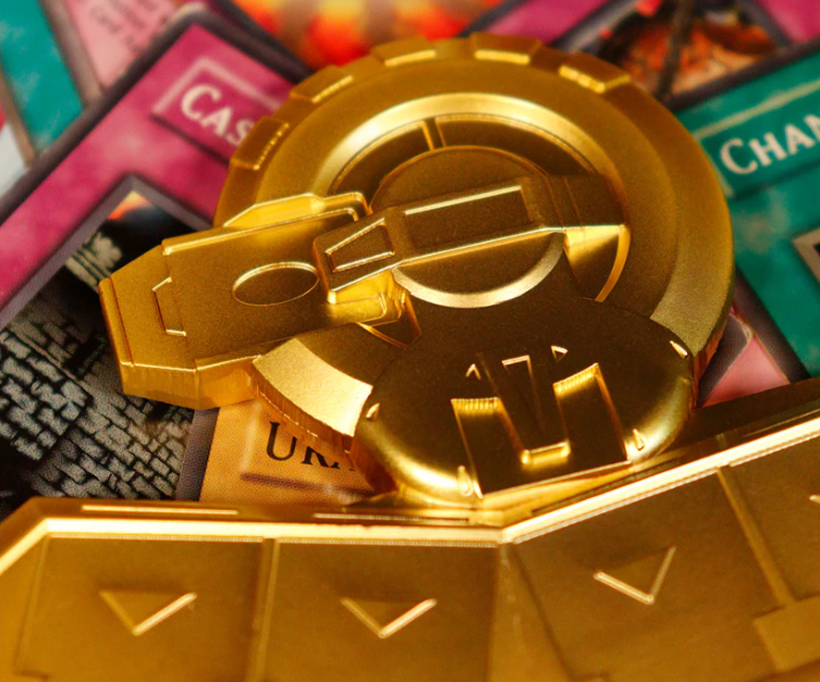 Yu-Gi-Oh! - Duel Disk 24k Gold Plated Replica