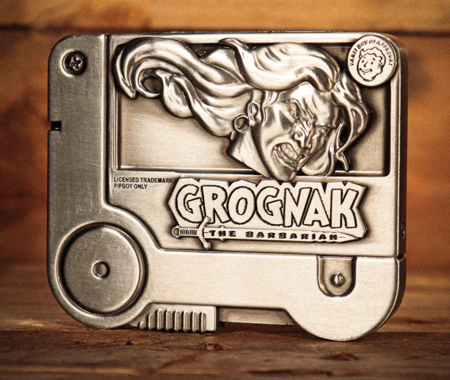 Fallout - Grognak The Barbarian Holotape Metal Replica
