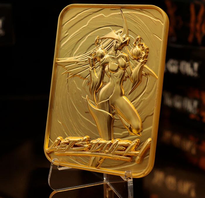 Yu-Gi-Oh GX - Elemental Hero Burstinatrix 24k Gold Plated Ingot
