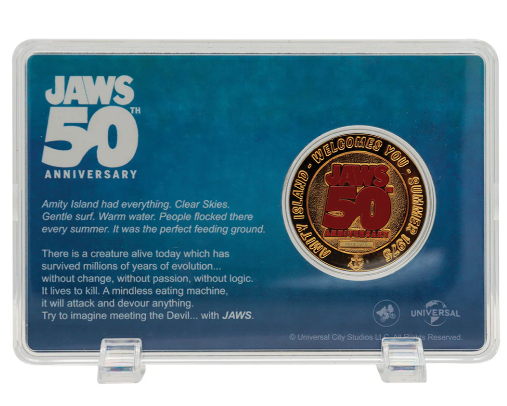 Jaws - 24k Gold Plated Presentation Coin