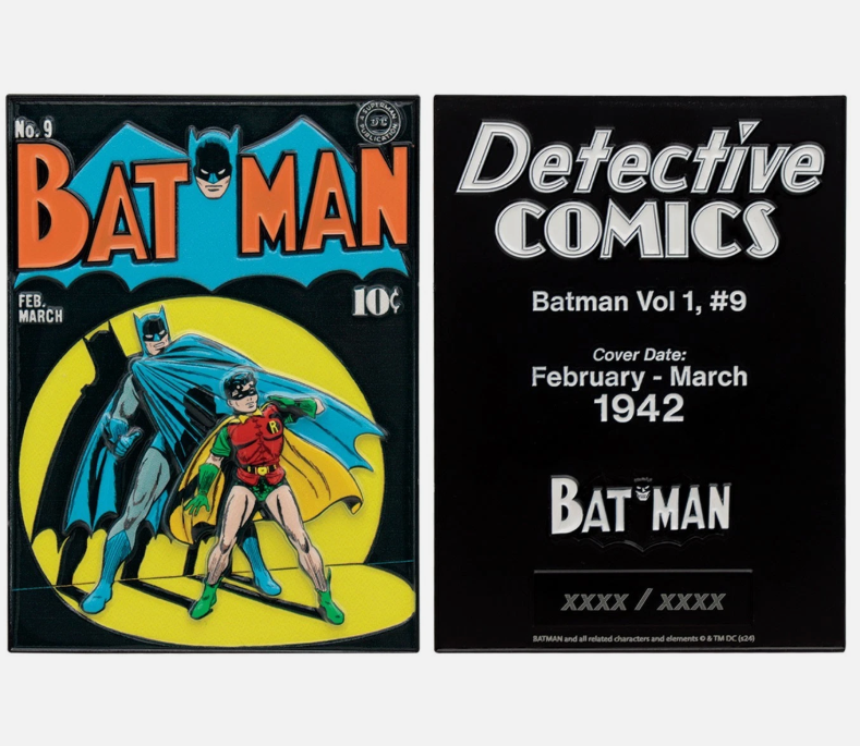 Batman - Detective Comics #9 Colored Ingot