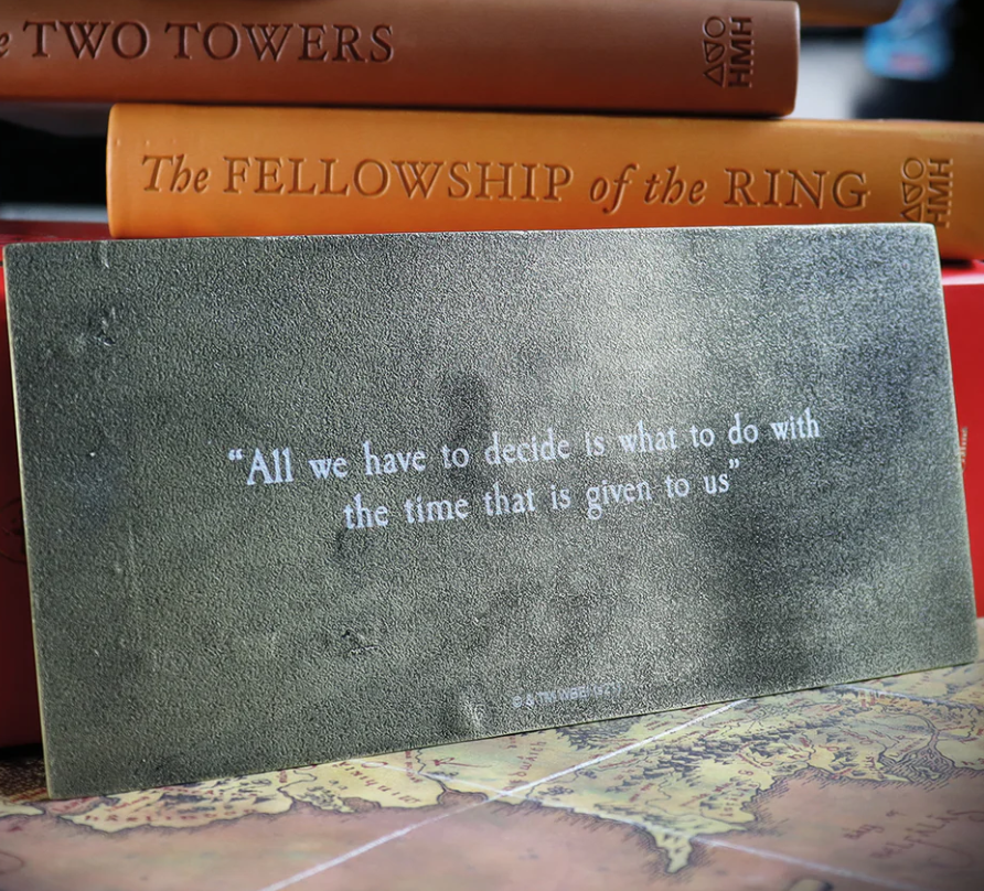 Lord Of The Rings - Fellowship Plaque