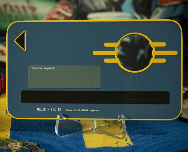 Fallout - Vault Security Keycard Metal Replica
