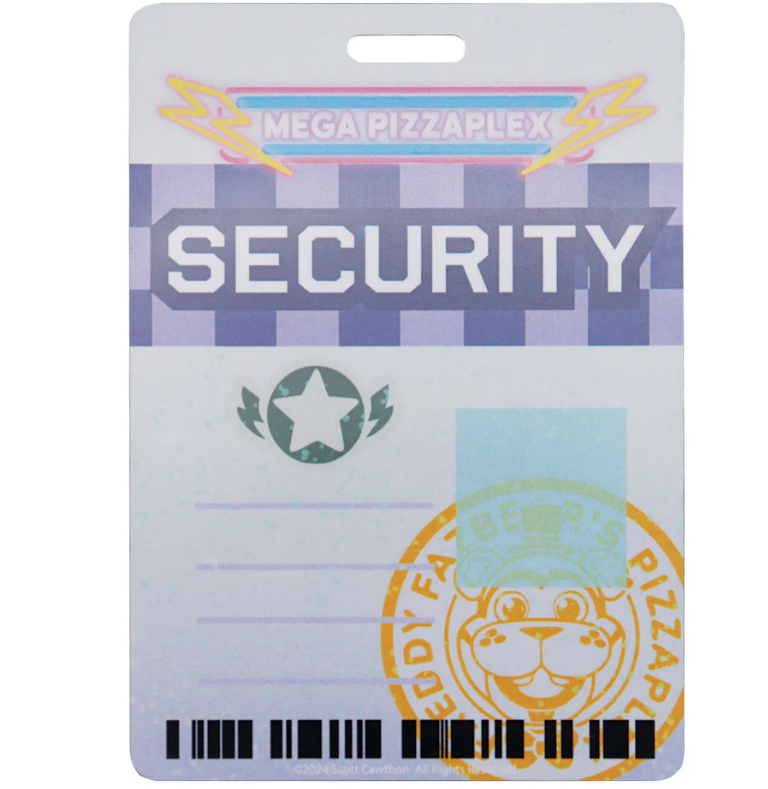 Five Nights At Freddy's - Security Badge Replica