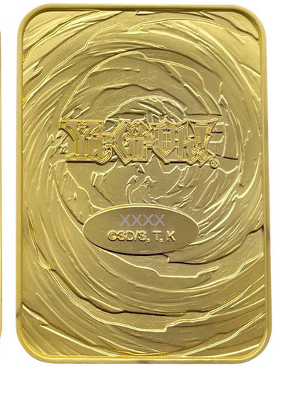 Yu-Gi-Oh! - Silent Swordsman Lv4 24k Gold Plated Ingot