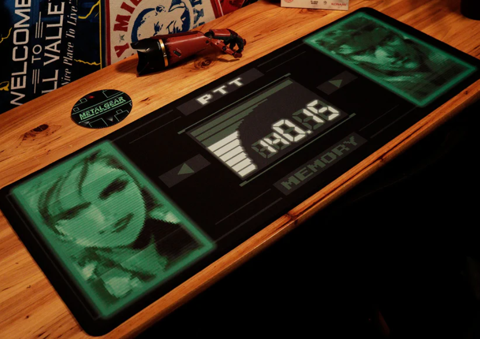 Metal Gear Solid - Desk Pad & Coaster Set