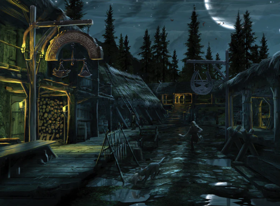 Skyrim - Lithograph Limited Edition Art Print Set