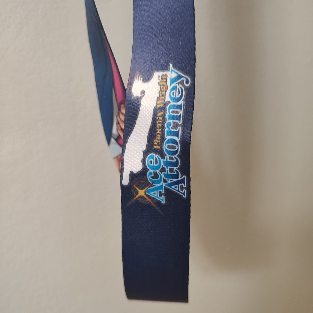 Ace Attorney - Phoenix Wright & Miles Edgeworth Lanyard
