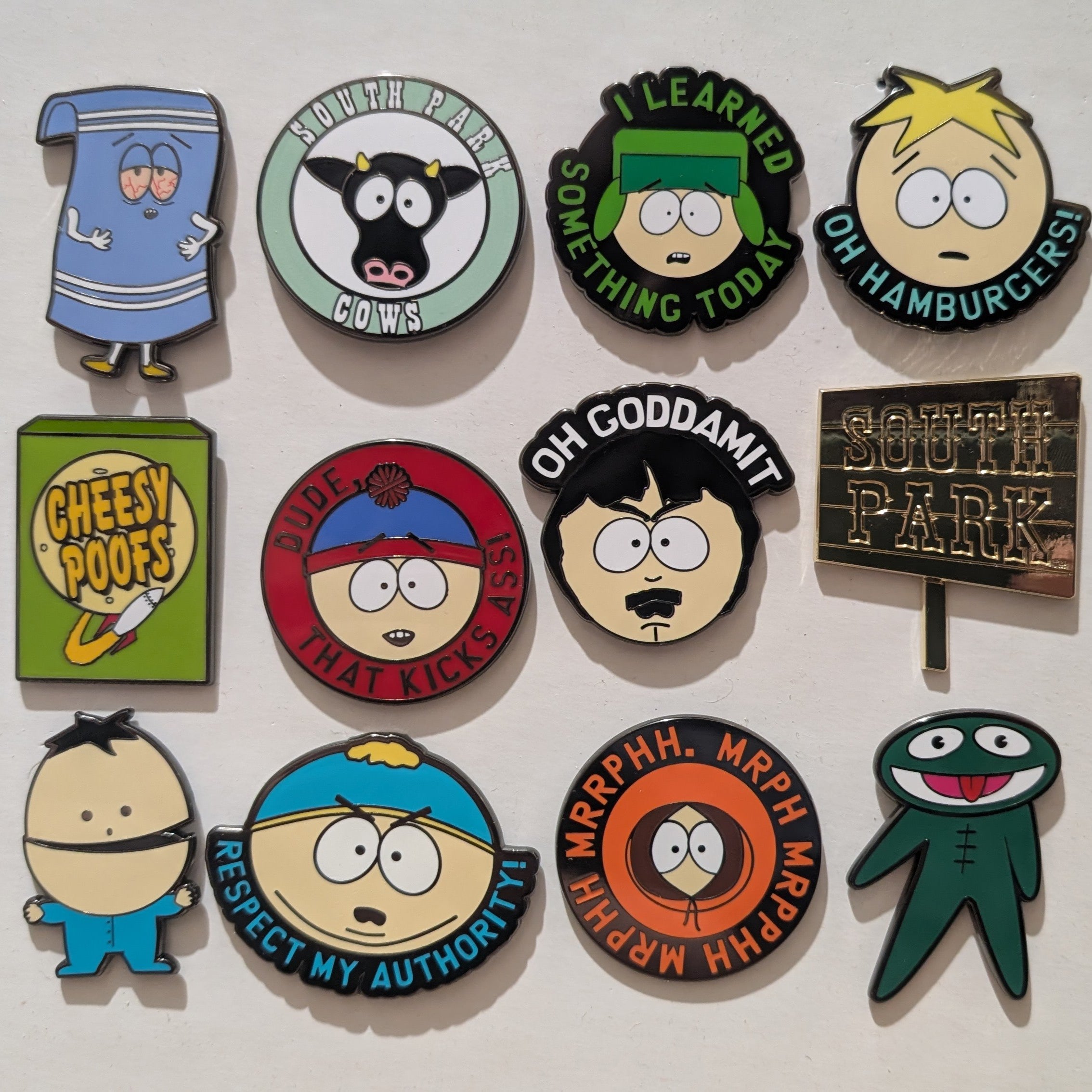 South Park - Mystery Pin Badge Series Display Case Of 12 Boxes