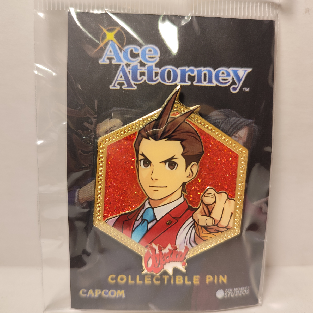 Ace Attorney - Apollo Justice Golden Series Pin