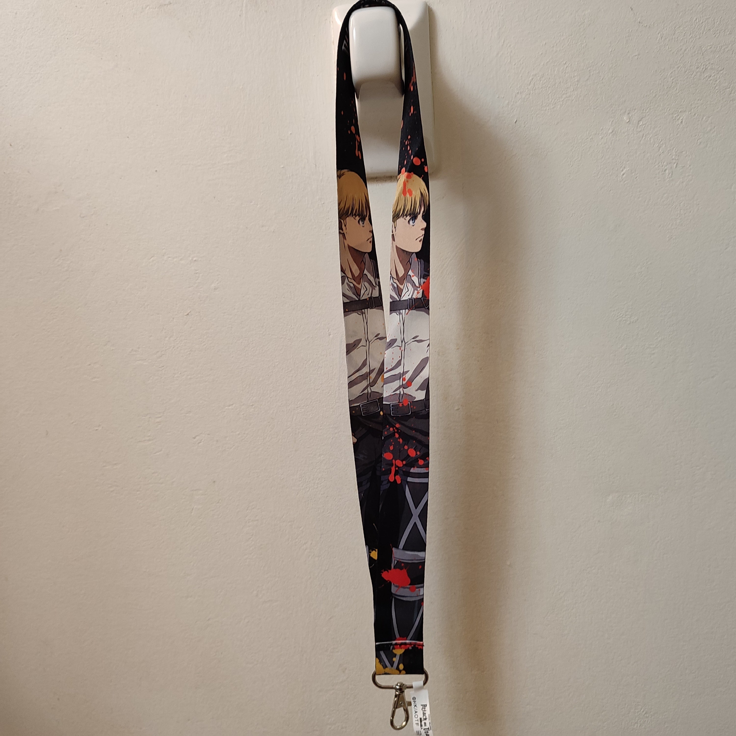 Attack On Titan - Armin Arlert Lanyard With Metal Clasp