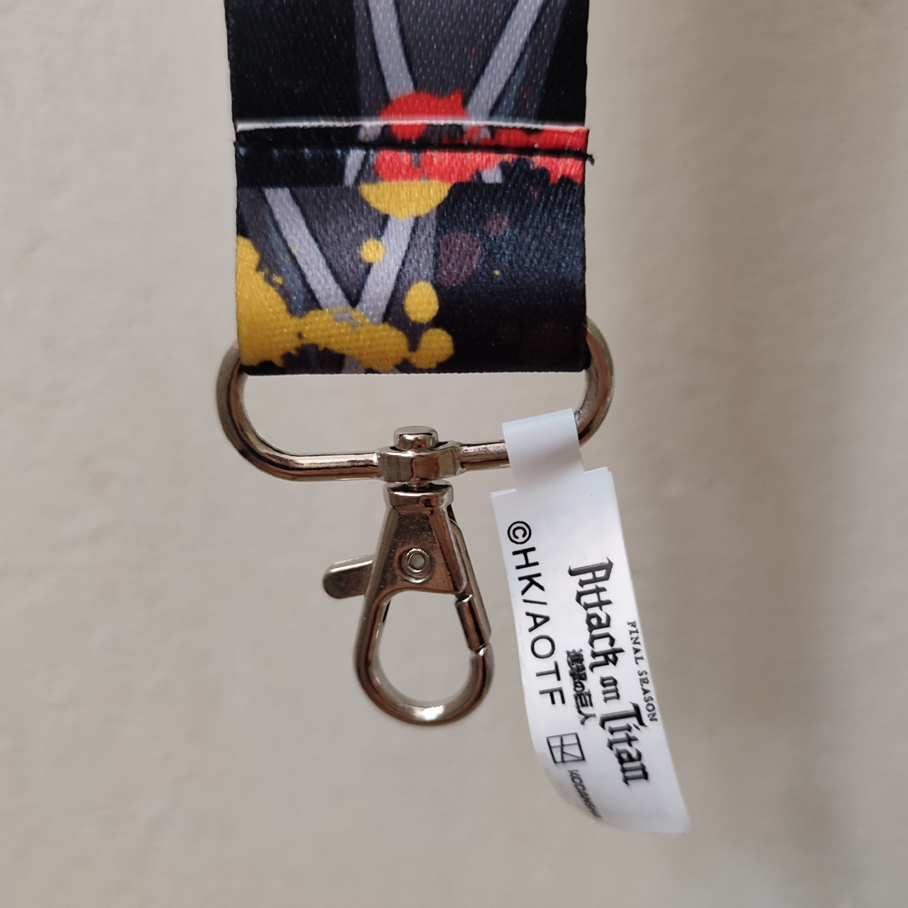 Attack On Titan - Armin Arlert Lanyard With Metal Clasp