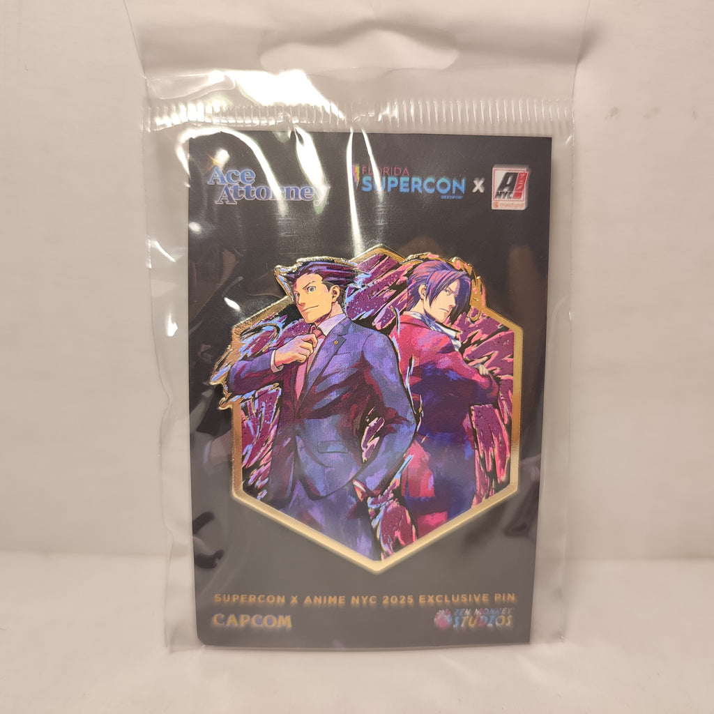 Ace Attorney - Back To Back Painterly Series Pin