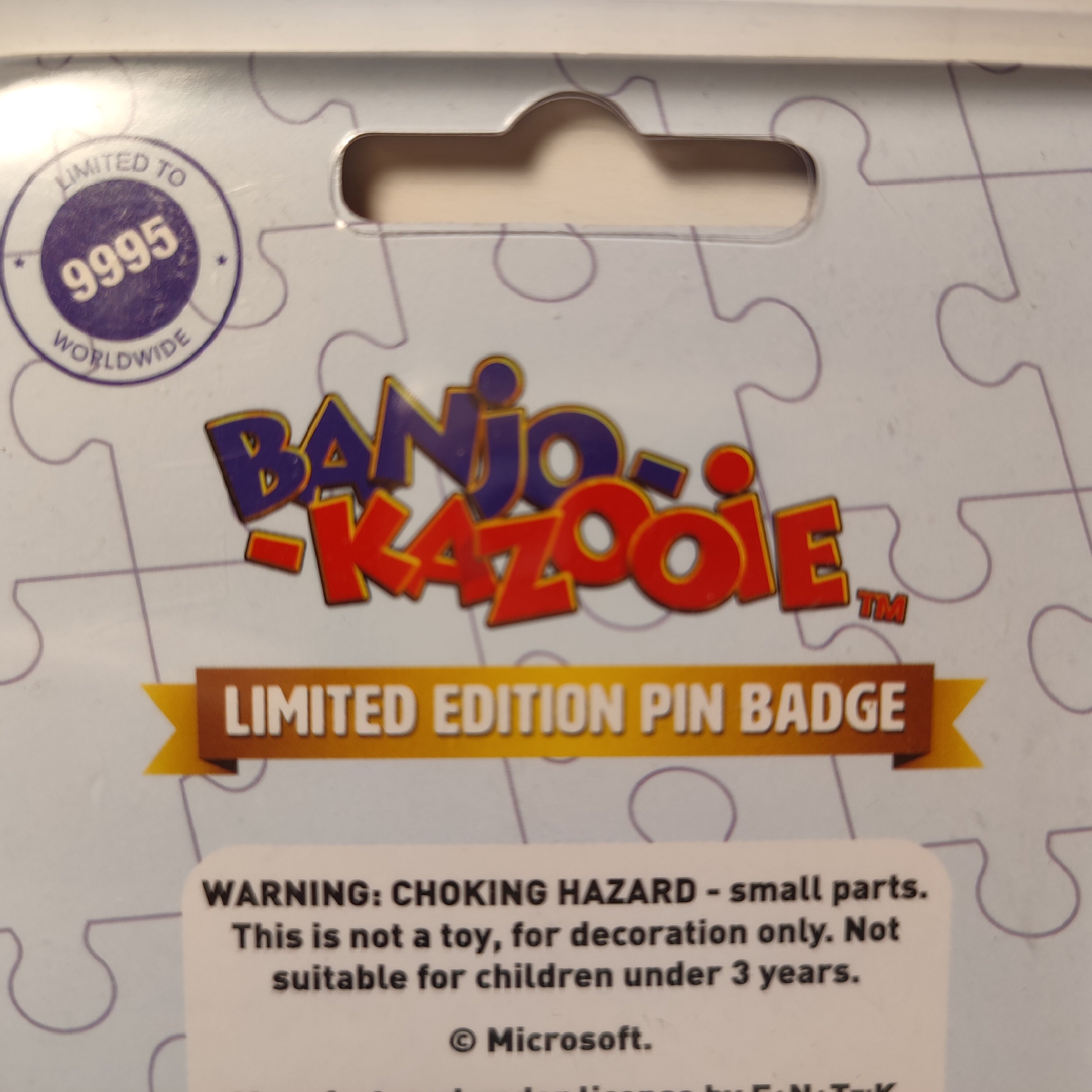 Banjo Kazooie - Limited Edition Enamel Pin