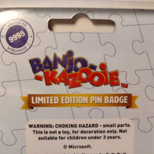 Banjo Kazooie - Limited Edition Enamel Pin