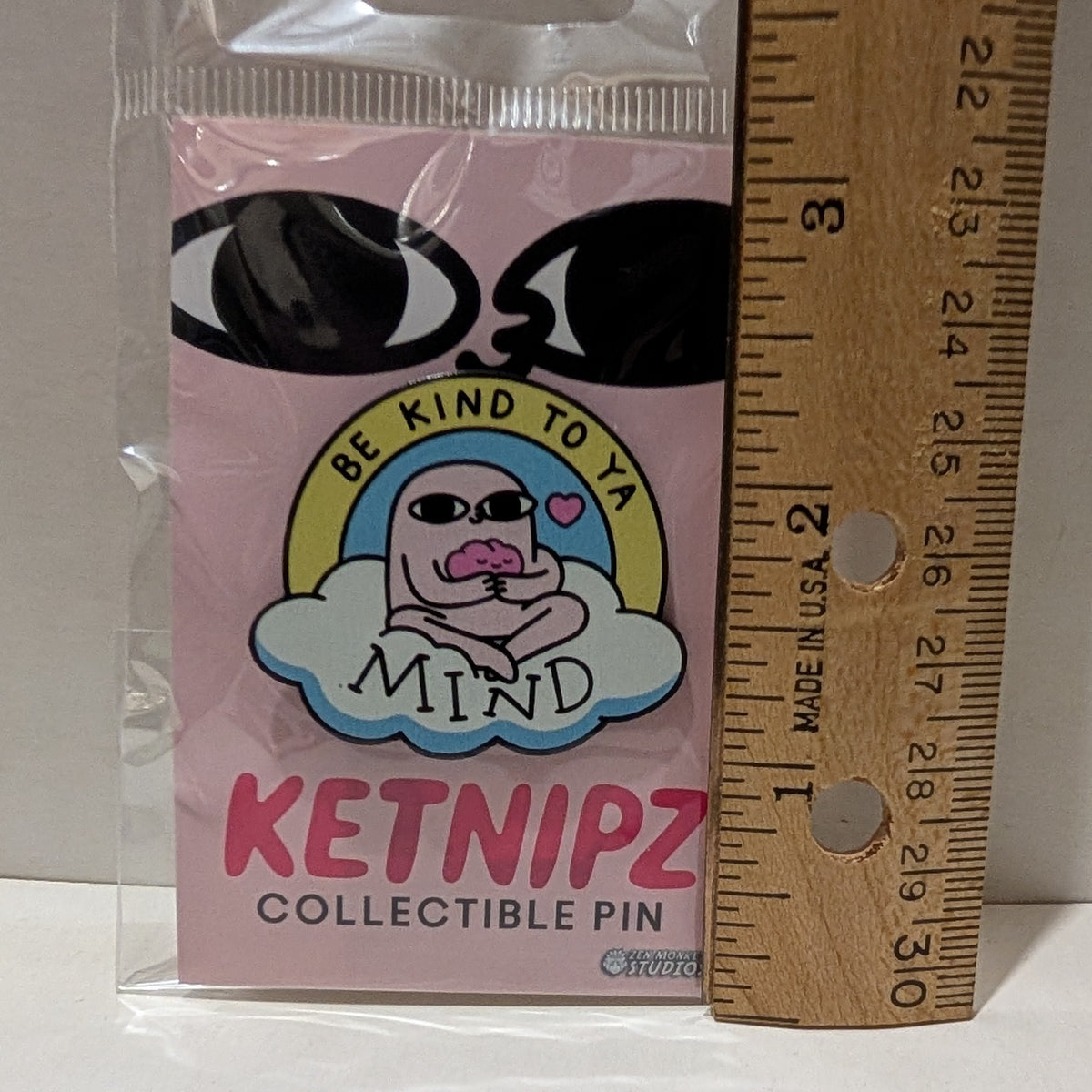 Ketnipz - Be King To Ya Mind Enamel Pin