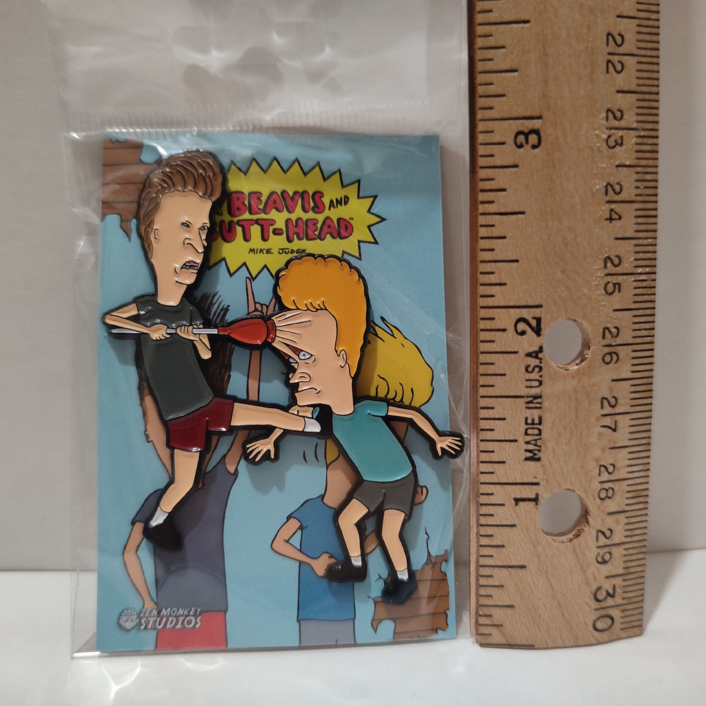 Beavis And Butthead - Plunger Harassment Pin