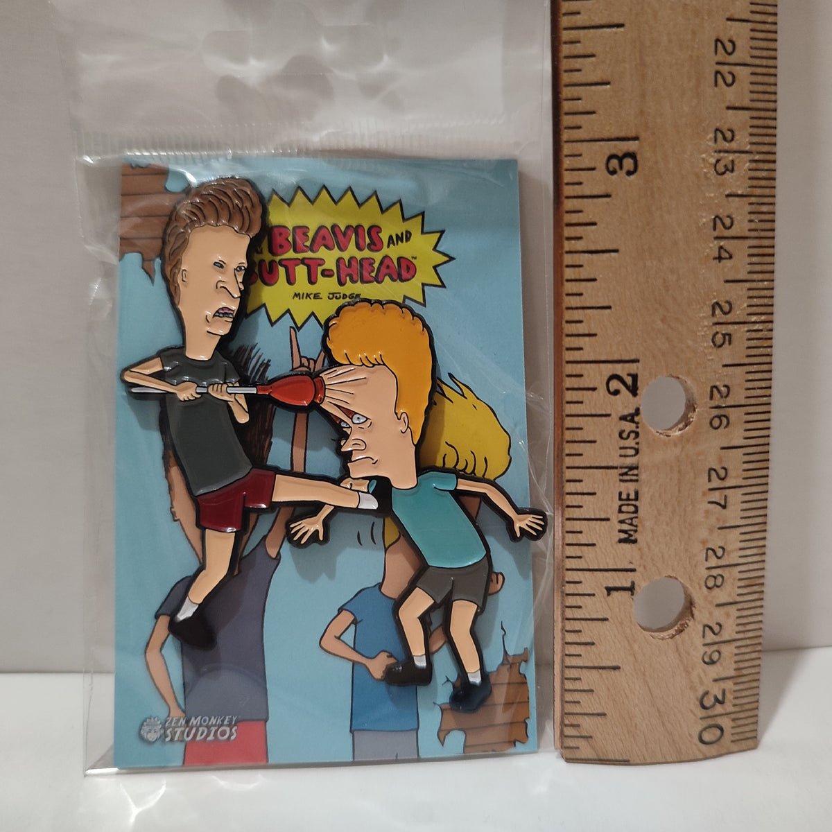 Beavis And Butthead - Plunger Harassment Pin