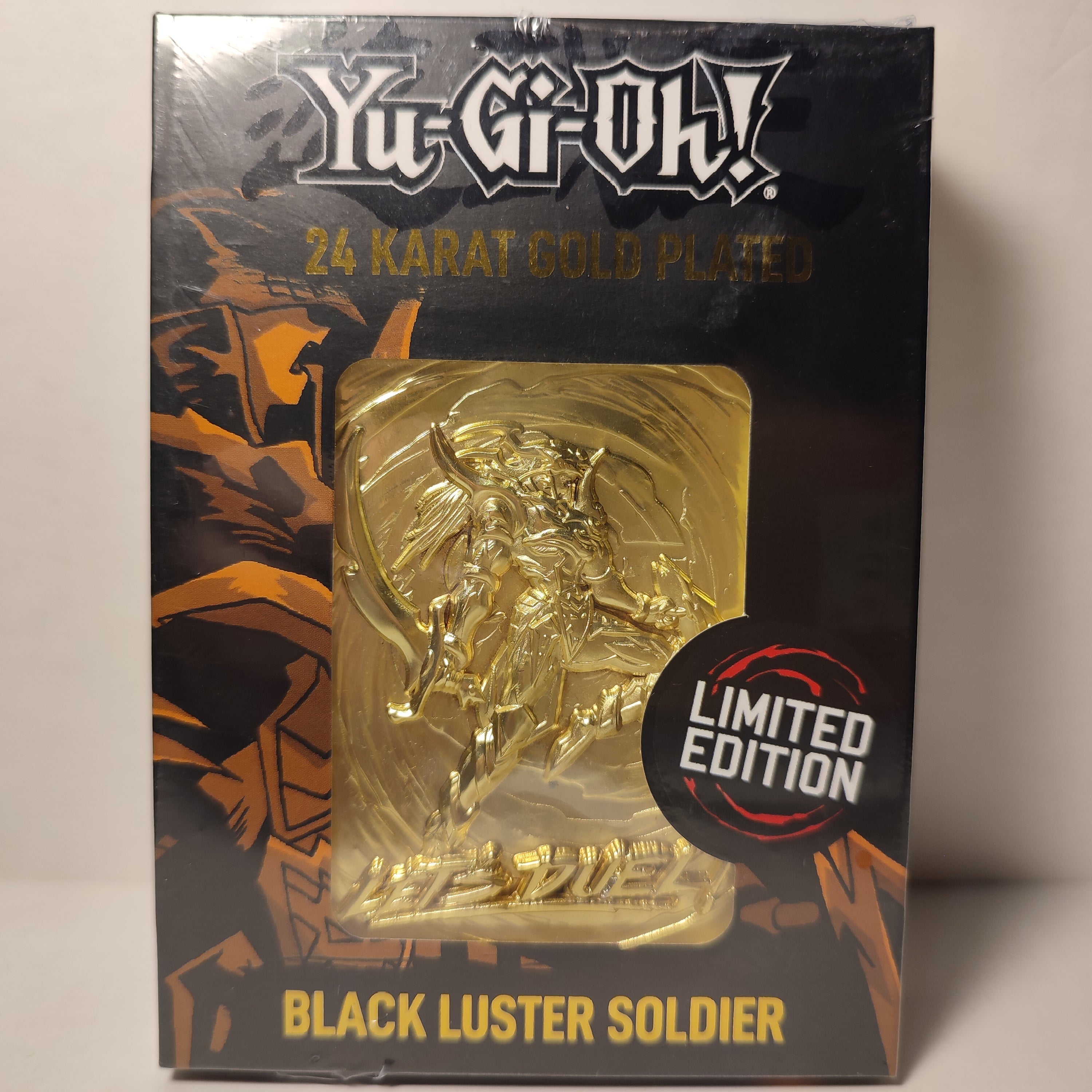Yu-Gi-Oh! - Black Luster Soldier 24k Gold Plated Ingot