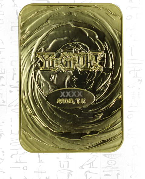 Yu-Gi-Oh! - Black Luster Soldier 24k Gold Plated Ingot