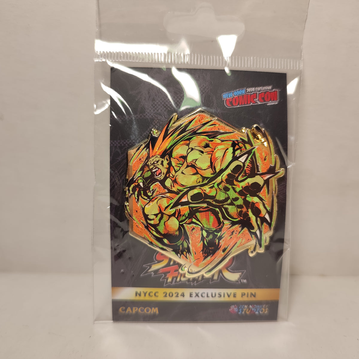 Street Fighter - Blanka Painterly Series Pin