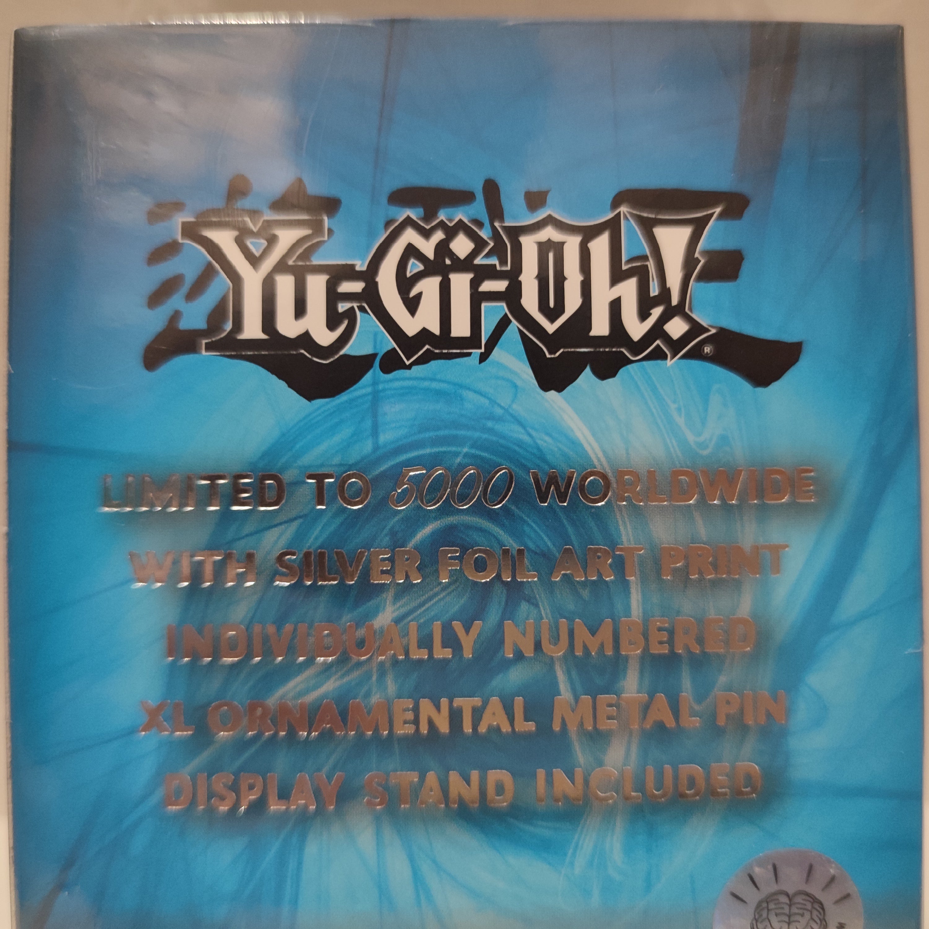 Yu-Gi-Oh! - Blue Eyes White Dragon XL .999 Silver Plated Badge