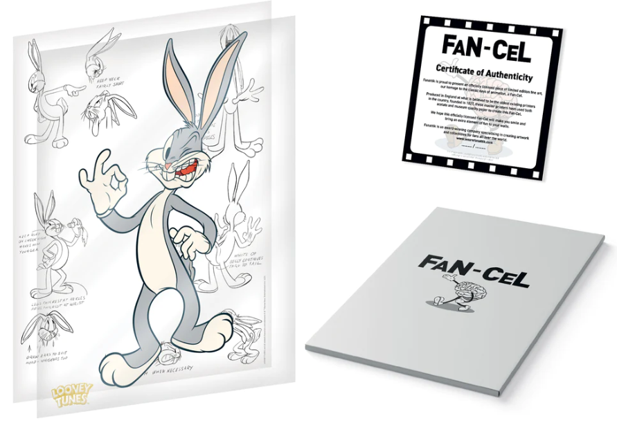 Bugs Bunny - Fan Cel Limited Edition Art Print