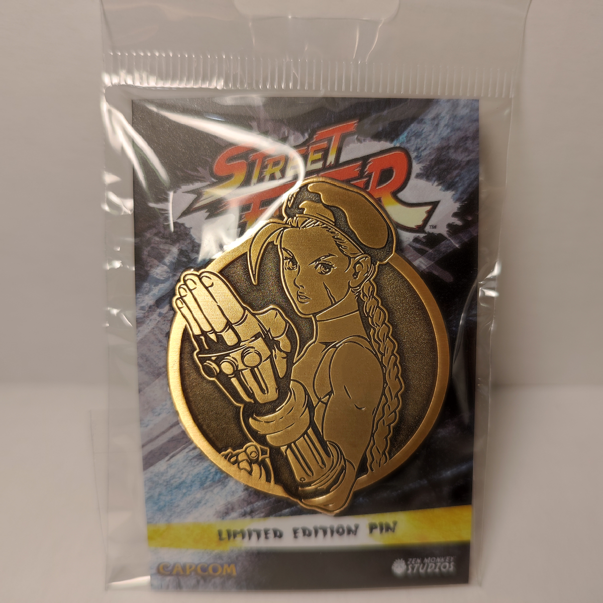 Street Fighter - Cammy Limited Edition Emblem Pin