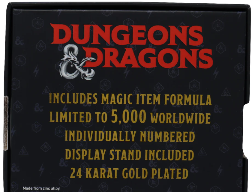 Dungeons & Dragons - Amulet Of Health Medallion