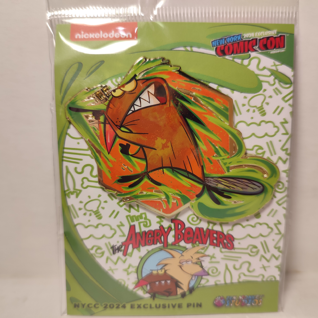 Angry Beavers - Daggit Painterly Series Pin
