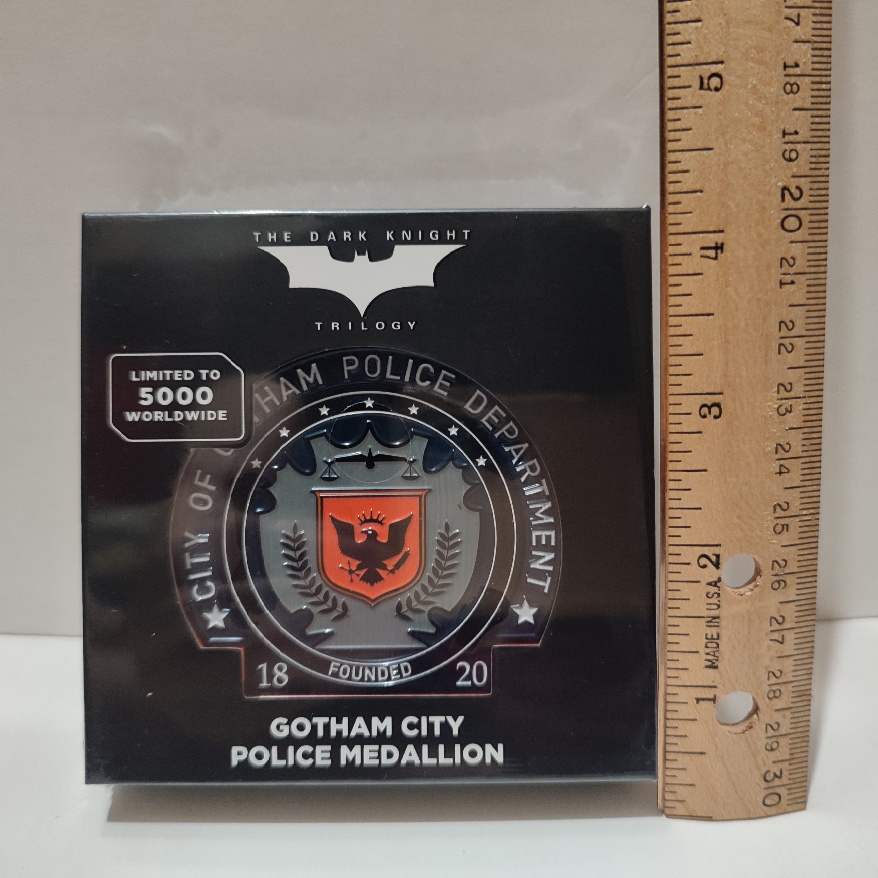 Batman - The Dark Knight Gotham City P.D. Medallion