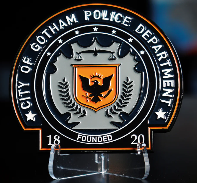 Batman - The Dark Knight Gotham City P.D. Medallion