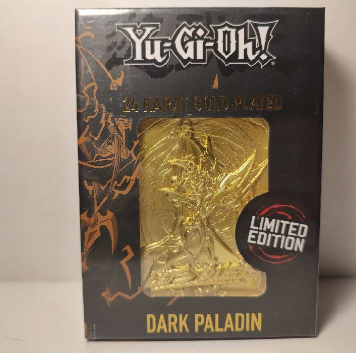 Yu-Gi-Oh! - Dark Paladin 24k Gold Plated Ingot