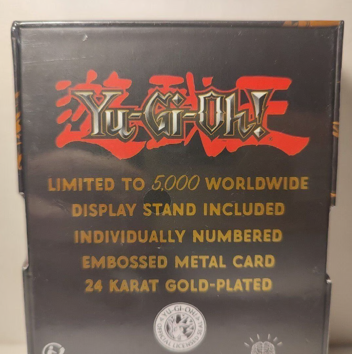 Yu-Gi-Oh! - Dark Paladin 24k Gold Plated Ingot