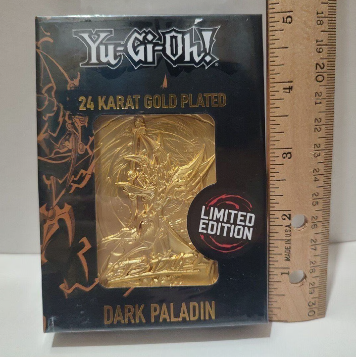 Yu-Gi-Oh! - Dark Paladin 24k Gold Plated Ingot