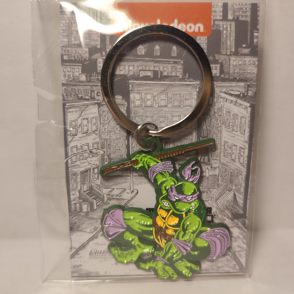 TMNT - Donatello Metal Keychain