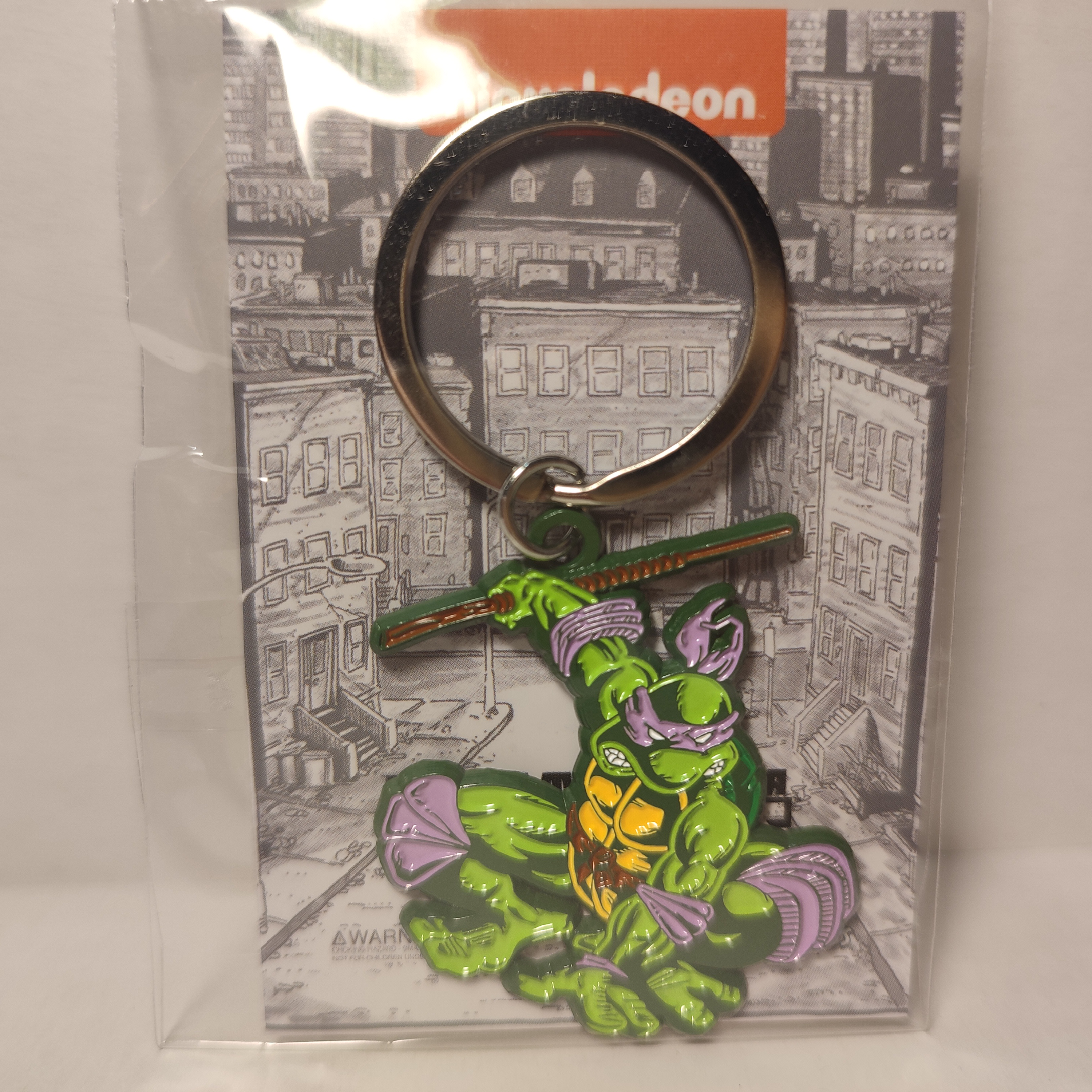 TMNT - Donatello Metal Keychain
