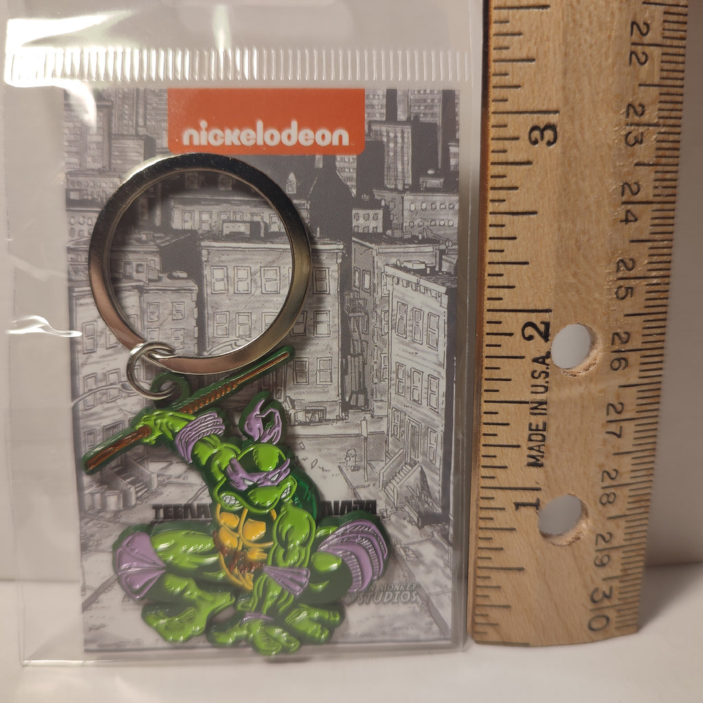 TMNT - Donatello Metal Keychain
