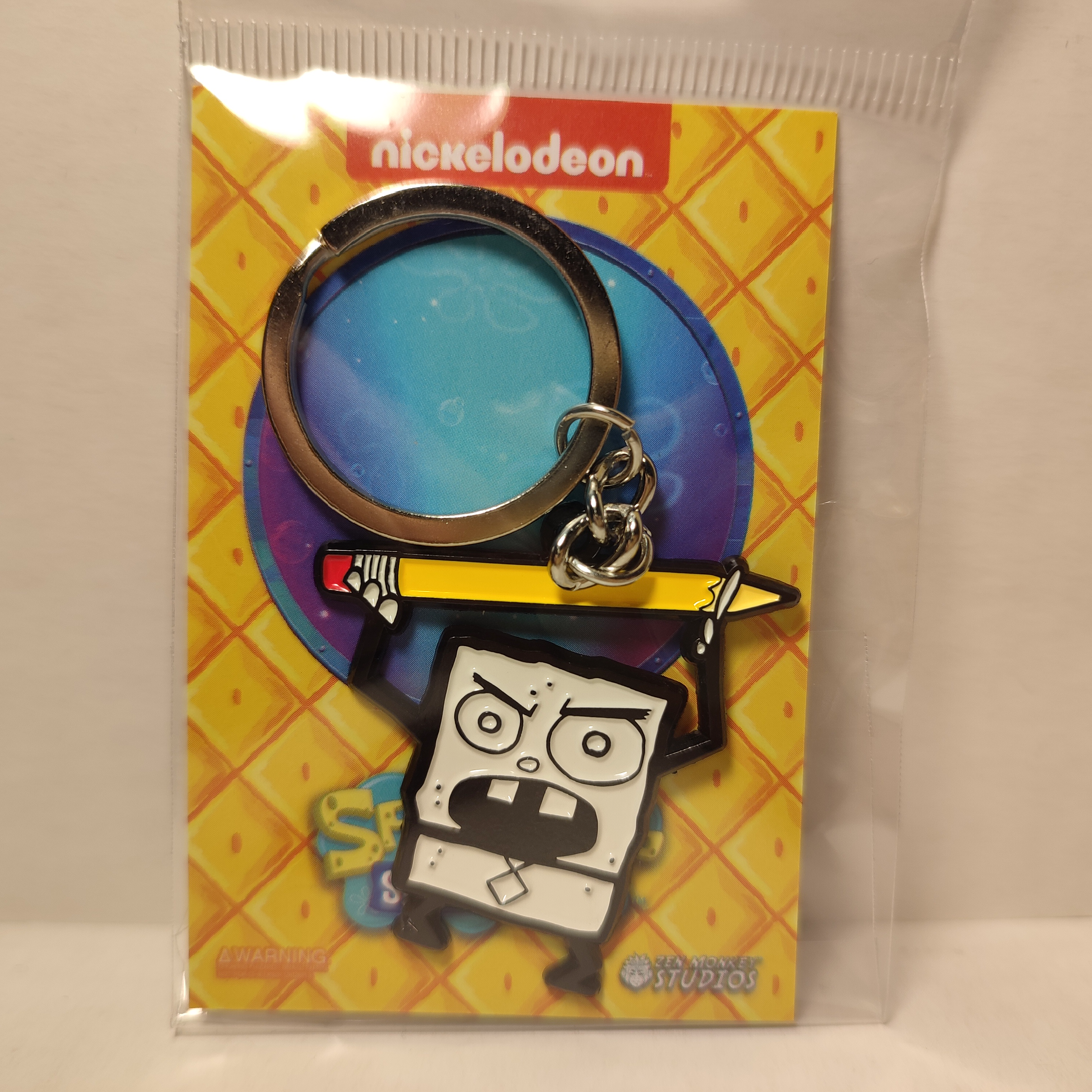 Spongebob Squarepants - Doodlebob Metal Keychain