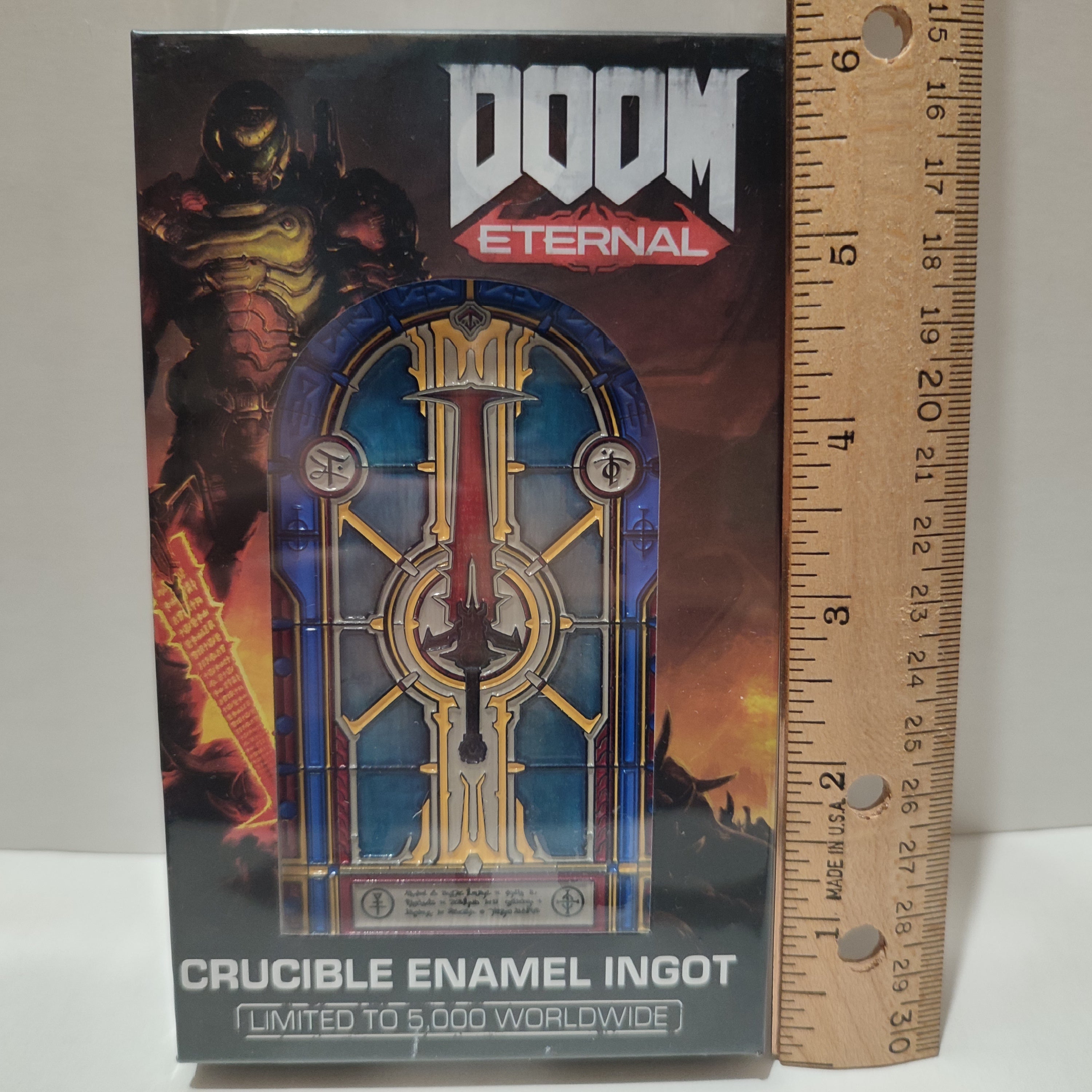 Doom Eternal - Crucible Sword Stained Glass Ingot
