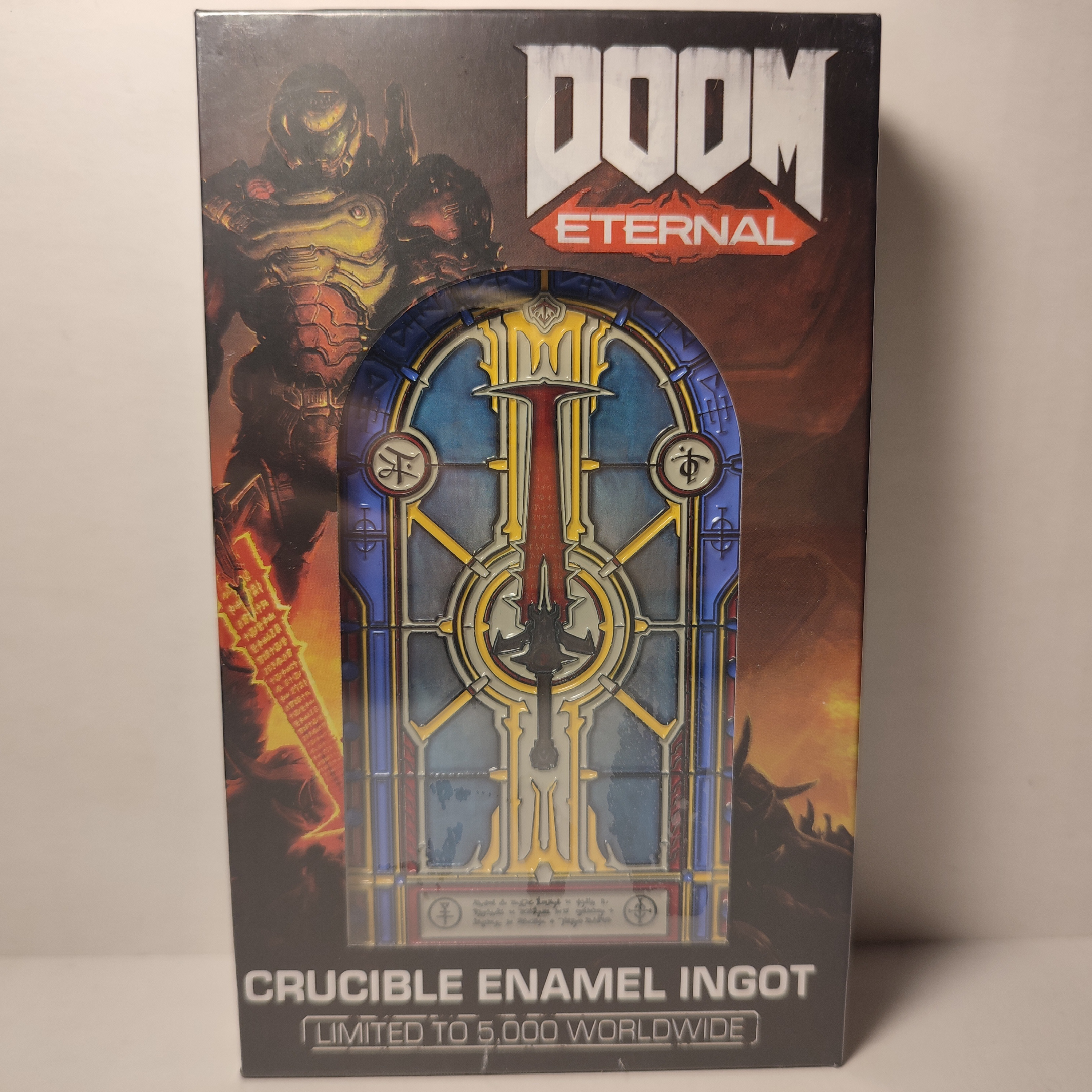 Doom Eternal - Crucible Sword Stained Glass Ingot