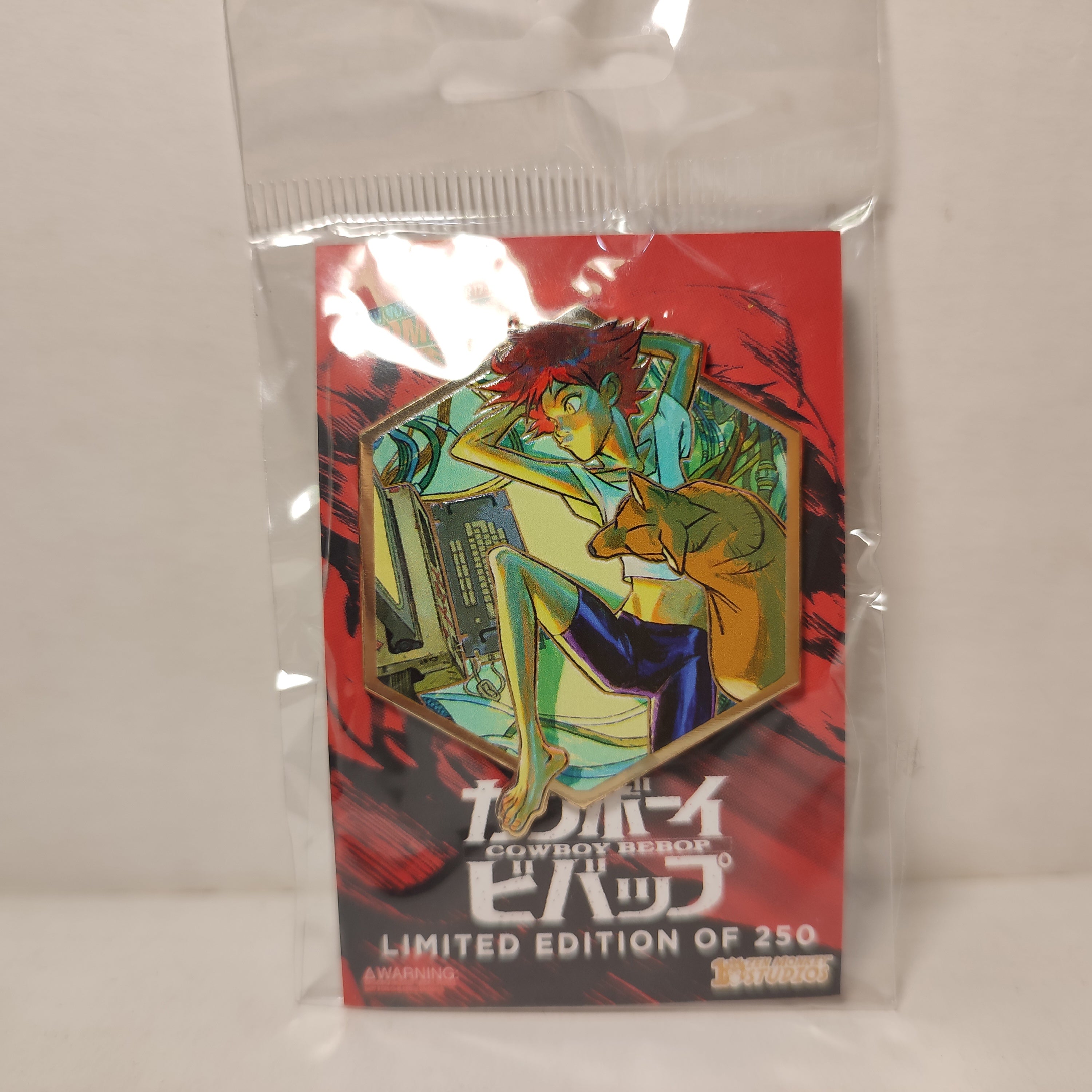 Cowboy Bebop - Ed Painterly Series Comic Con Pin