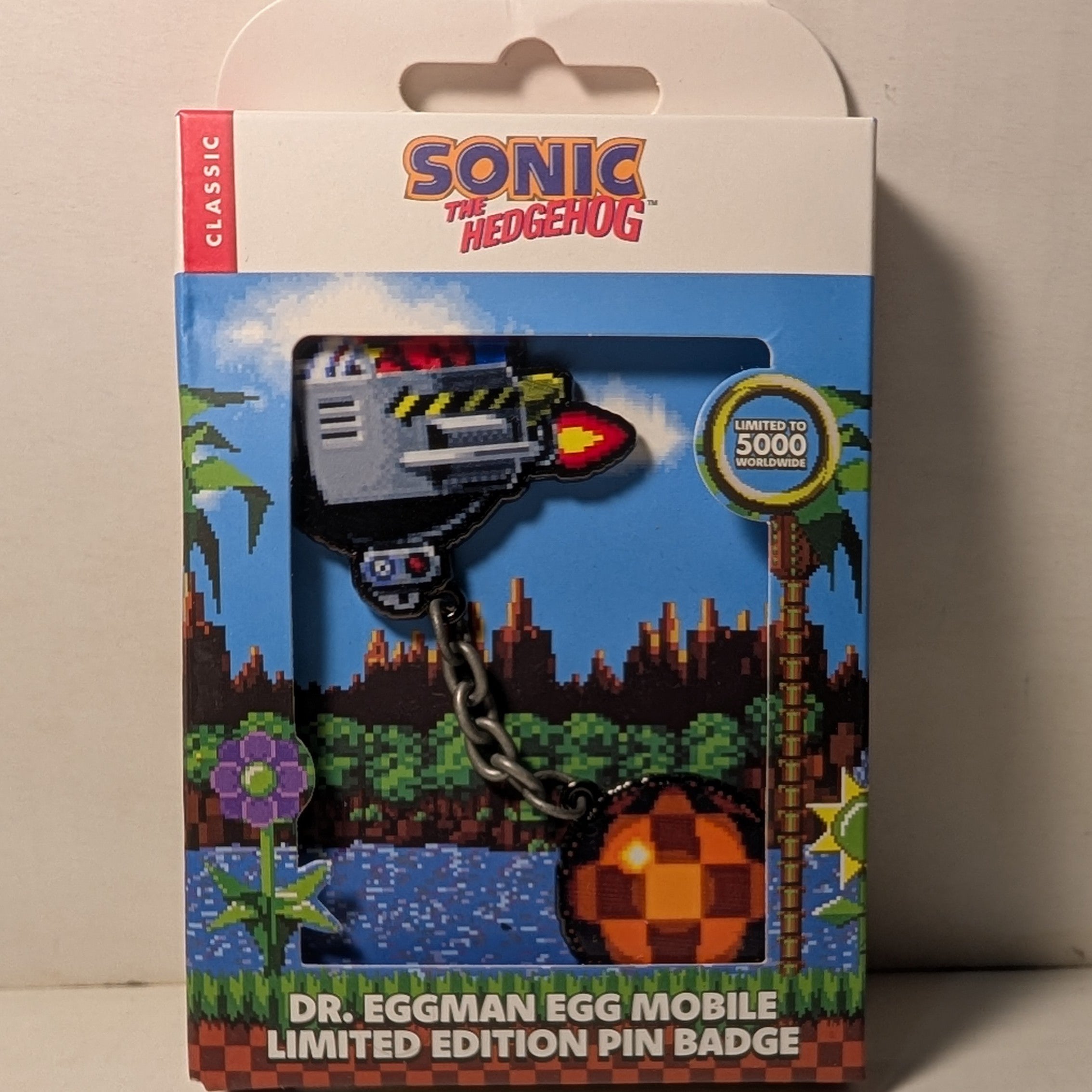 Sonic The Hedgehog - Eggman Mobile Limited Edition Pin