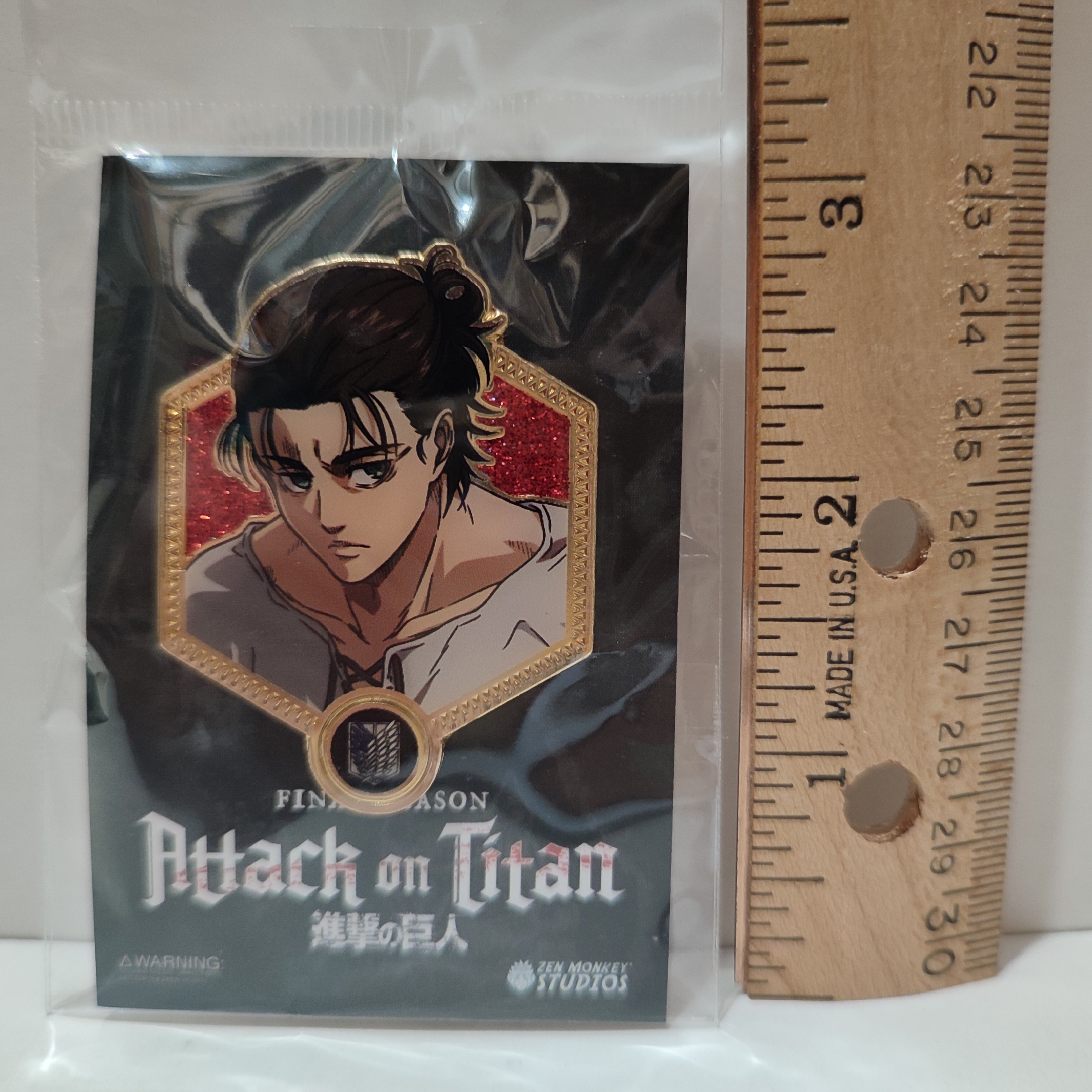 Attack On Titan - Eren Yeager Golden Series 2 Pin