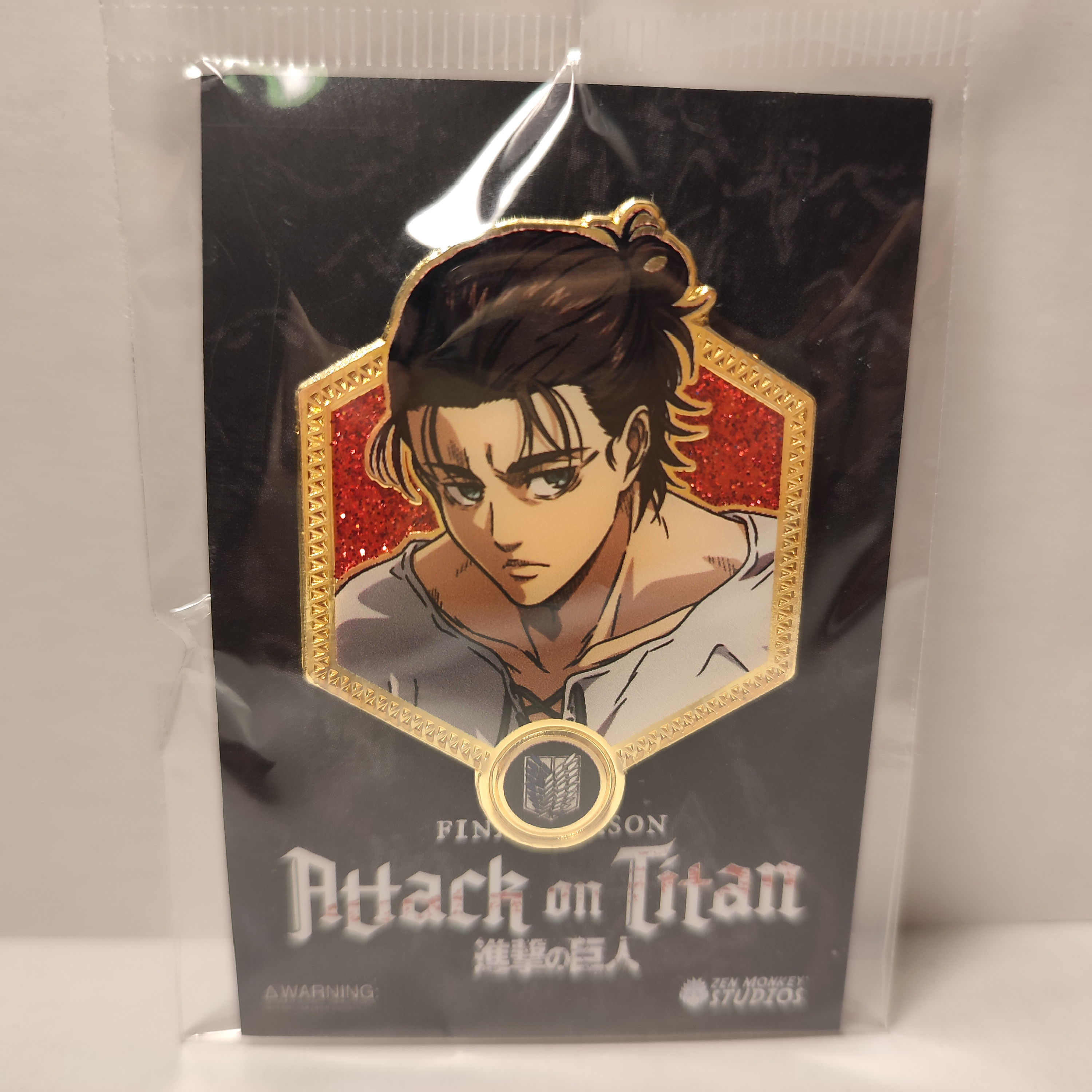 Attack On Titan - Eren Yeager Golden Series 2 Pin