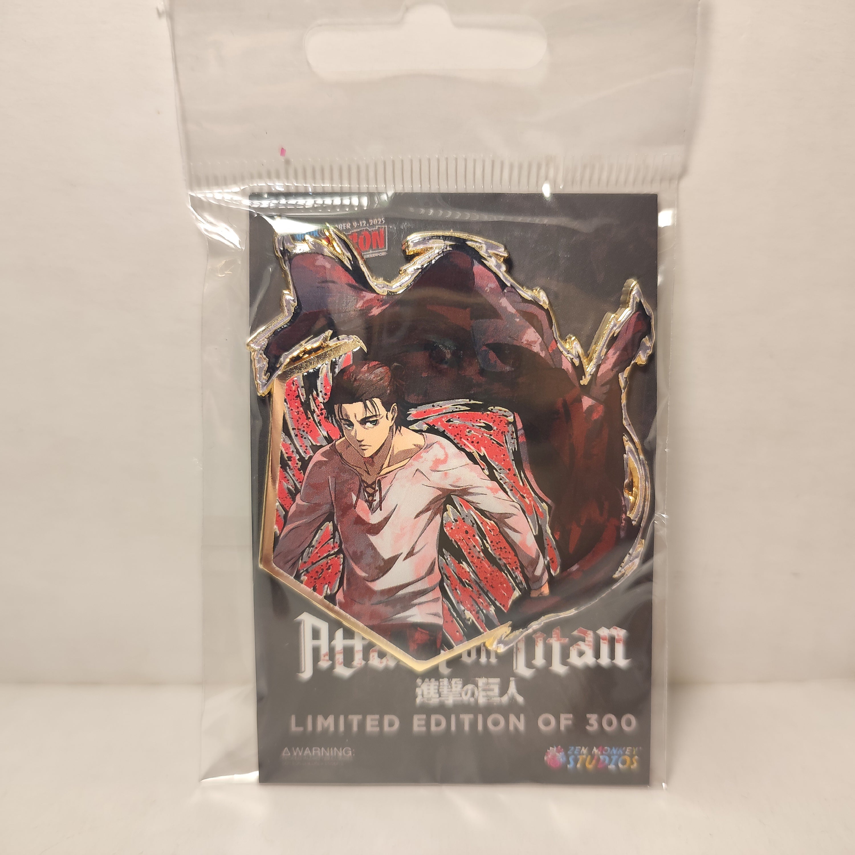 Attack On Titan - Eren Yeager Painterly Series Pin